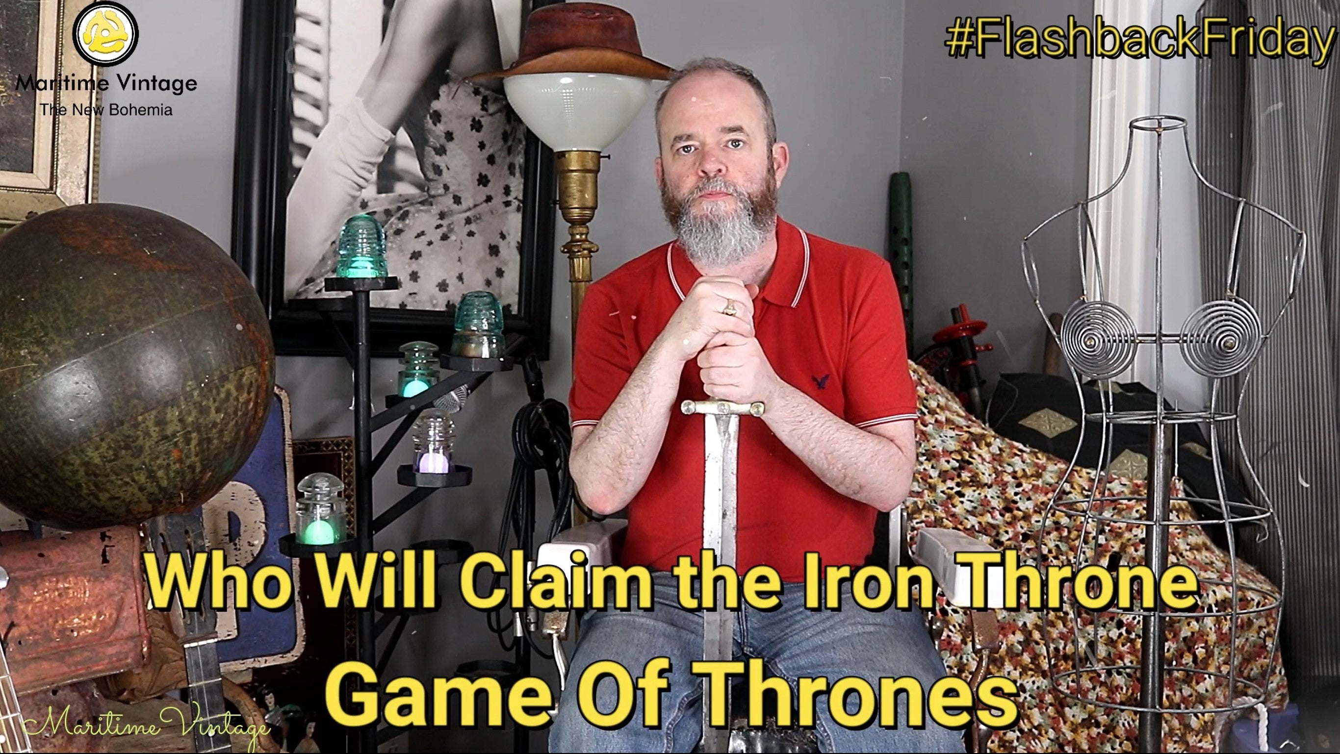 #FlashbackFriday | Who Will Claim The Iron Throne? | Winter is Coming | 1831 French Artillery Sword #GoT Tribute