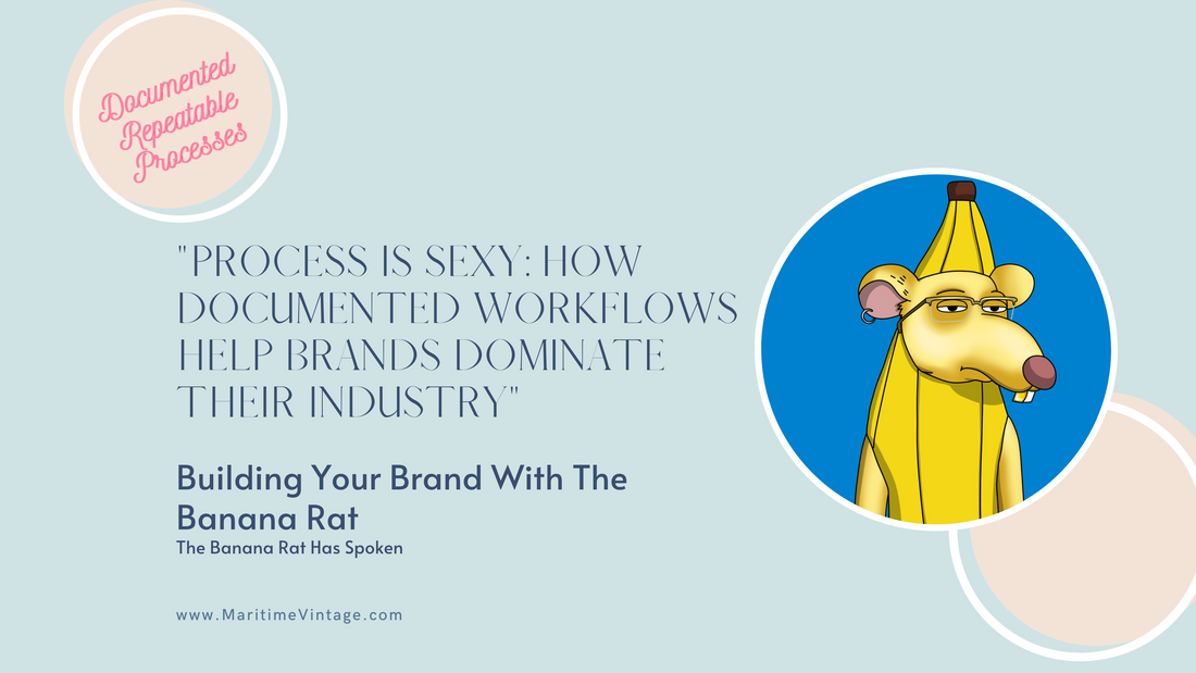 "Process Is Sexy: How Documented Workflows Help Brands Dominate Their Industry"