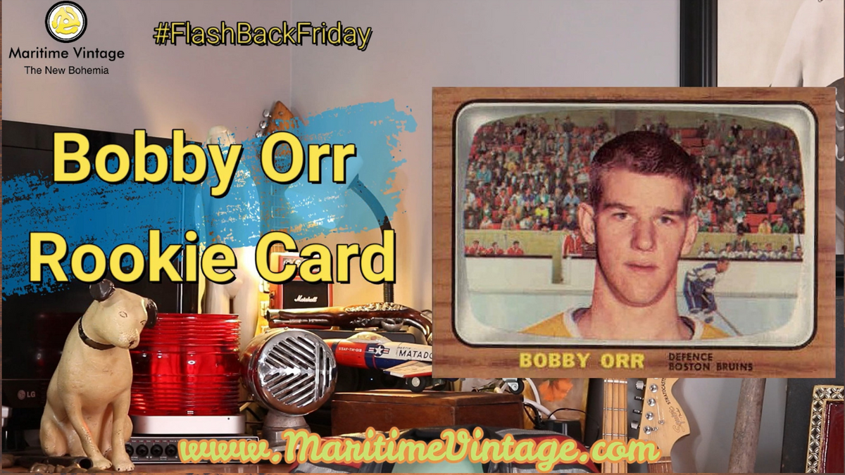 #FlashBackFriday | 💛 Bobby Orr Rookie Card 💛 
