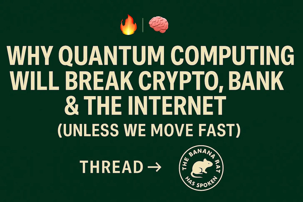 Why Quantum Computing Will Break Crypto, Banking &amp; the Internet
