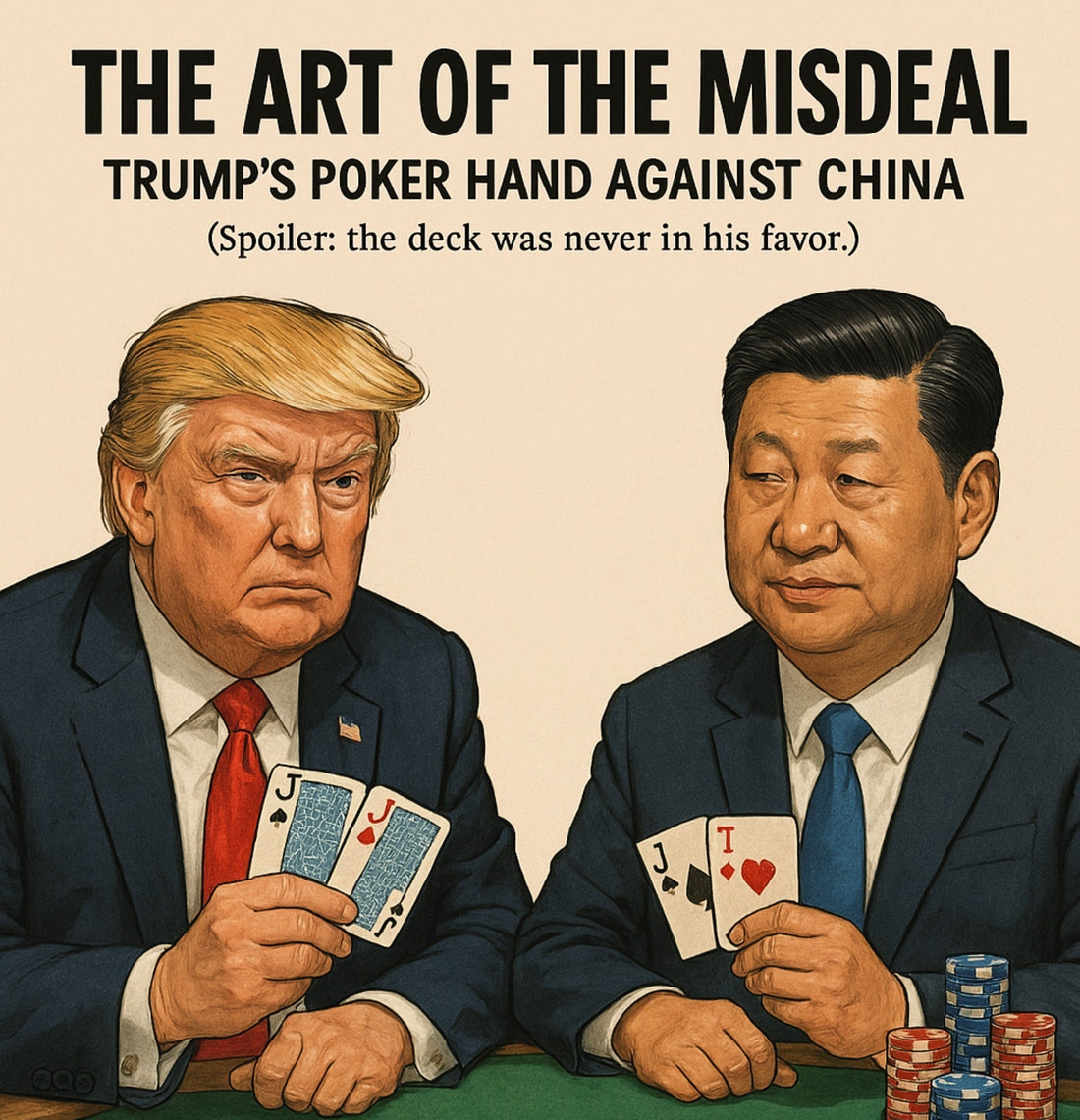 The Art of the Misdeal: Trump’s Poker Hand Against China