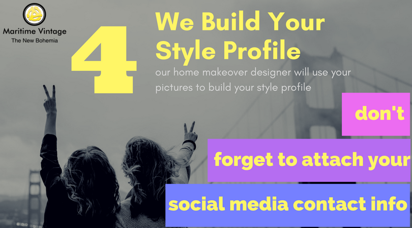 Your Personal Home Designer Makeover | Entryway Table Top Package - Maritime Vintage